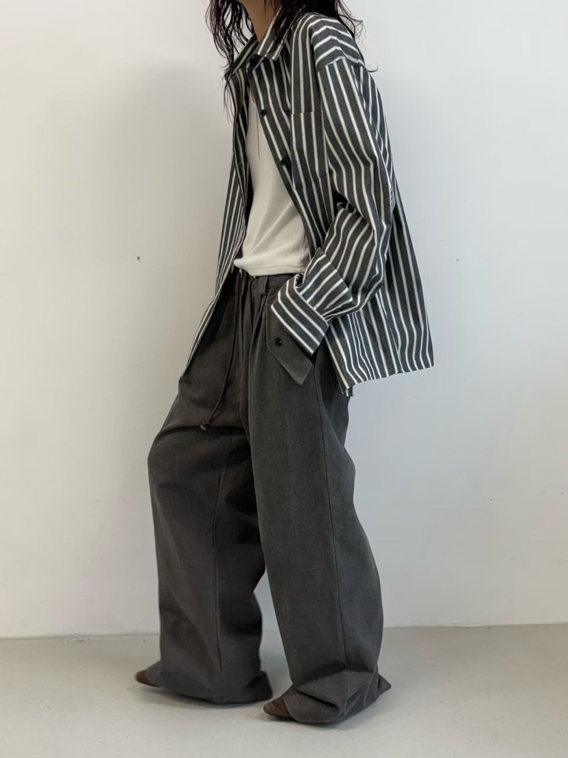 MINIMUZE韓國代購㊣女裝新品真品休閑職業熱賣25秋冬襯衫蕾絲衫MINIMUZE襯衫/蕾絲衫