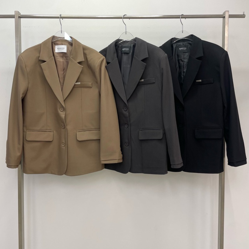 REVE CITE-L東大門㊣代購女士新品時尚休閑職業熱賣人氣夾克REVE CITE夾克