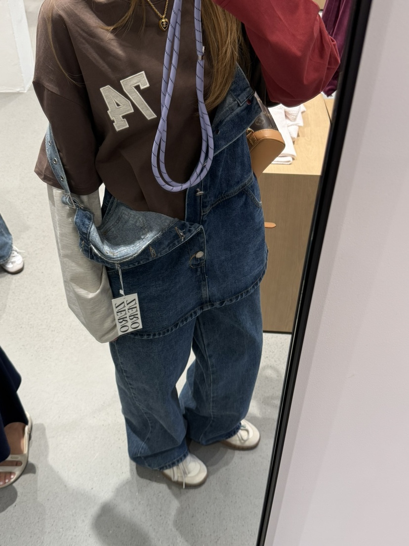 ZEROZERO東大門㊣直郵女裝新品人氣25秋冬推薦休閑職業背帶褲ZEROZERO背帶褲