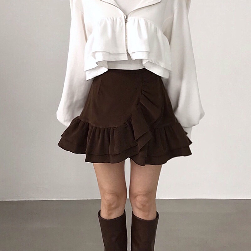 2TWO MOON東大門㊣實拍女裝新品時尚人氣職業25秋冬休閑短裙2TWO MOON短裙