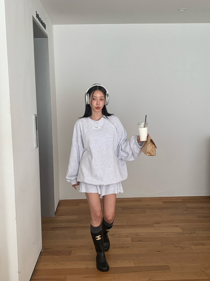 REVE CITE-L東大門㊣直郵女裝新款25秋冬人氣熱賣裙褲雙排扣REVE CITE裙褲