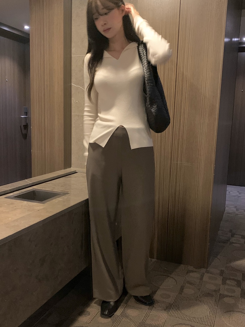 LEGACY東大門㊣實拍女裝新款休閑職業人氣真品時尚25秋冬休閑褲LEGACY休閑褲