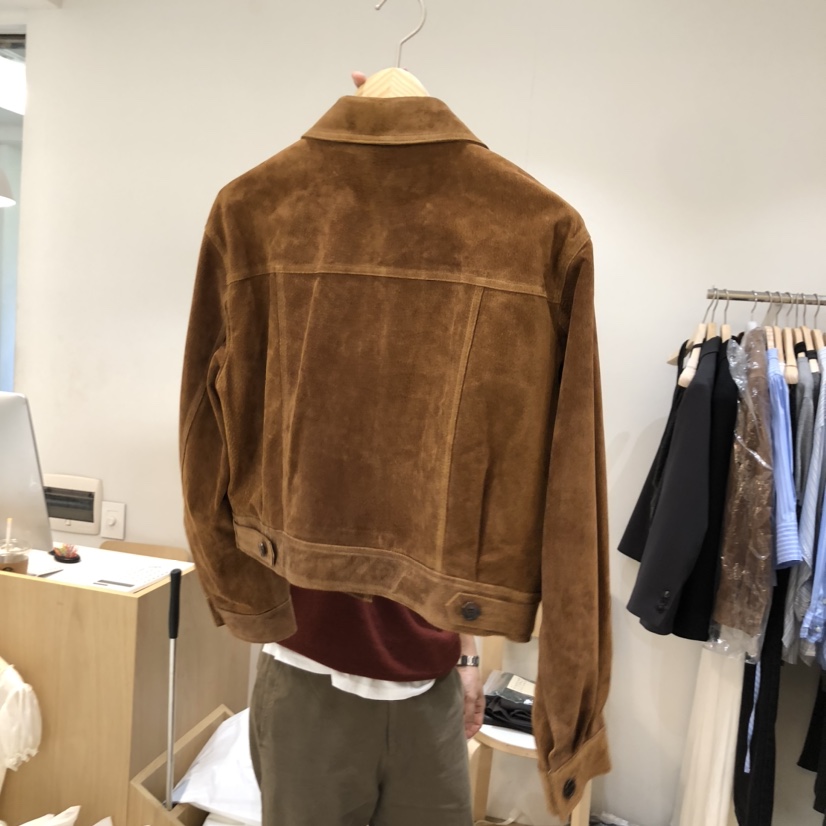 FOREST東大門㊣代購女士新品25秋冬真品時尚職業夾克絨面革FOREST夾克