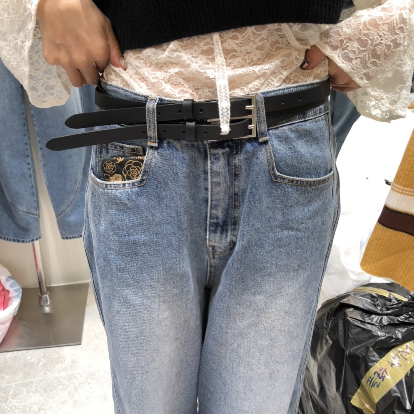 BY FLOW東大門㊣實拍女裝新品人氣25秋冬時尚職業真品腰帶BY FLOW腰帶