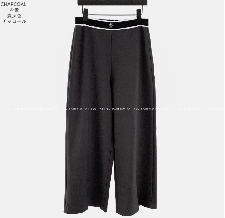 PRIVIE東大門㊣直郵女士新款時尚熱賣真品25秋冬休閑褲綁帶PRIVIE休閑褲圖色1