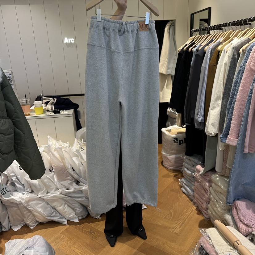 ARC韓國代購㊣女裝新品休閑職業時尚25秋冬推薦休閑褲不含腰帶ARC EN CIEL休閑褲