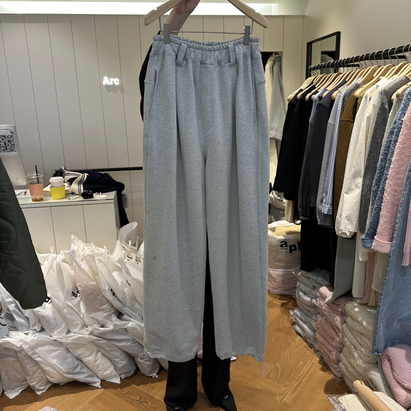 ARC韓國代購㊣女裝新品休閑職業時尚25秋冬推薦休閑褲不含腰帶ARC EN CIEL休閑褲