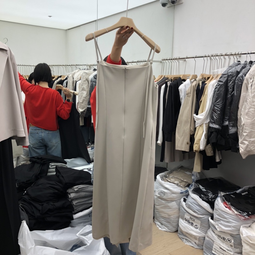 MOI-A韓國直郵㊣女士新品熱賣真品休閑時尚推薦職業連衣裙MOI-A連衣裙