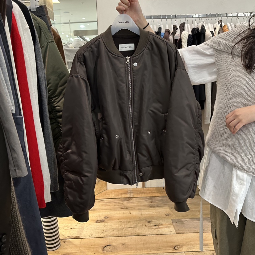 CREAM VILLA韓國代購㊣女士新品人氣夾克CREAMVILLA夾克圖色2