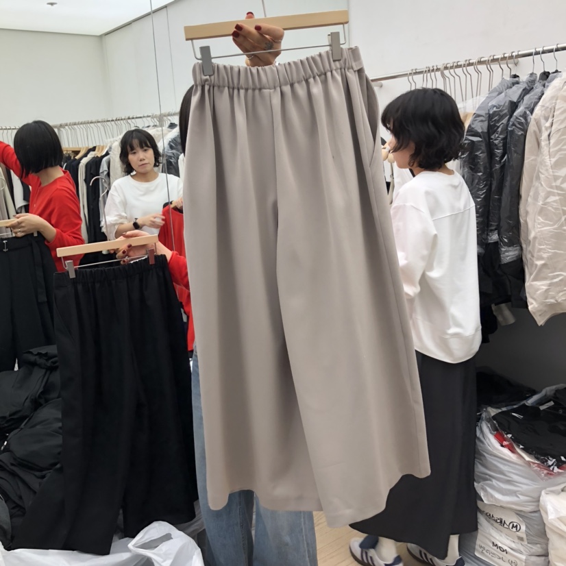 MOI-A韓國代購㊣女裝新品推薦熱賣時尚半身裙中短裙喇叭腰帶MOI-A半身裙/中短裙