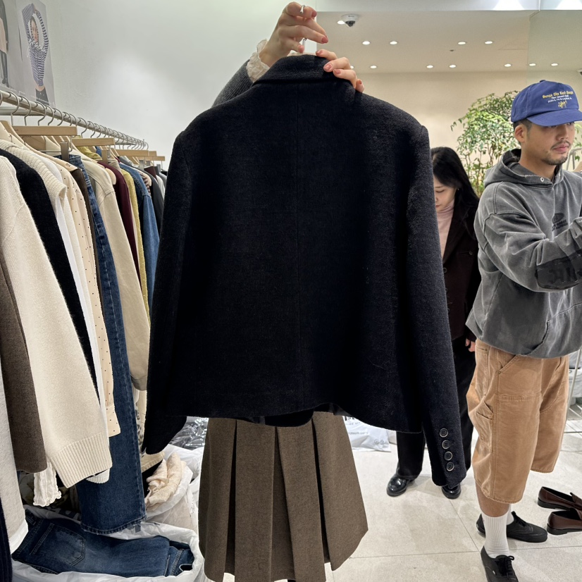 GRACIA東大門㊣實拍女裝新品職業25秋冬休閑人氣時尚推薦夾克GRACIA夾克