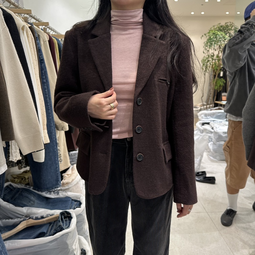 GRACIA東大門㊣實拍女裝新品職業25秋冬休閑人氣時尚推薦夾克GRACIA夾克