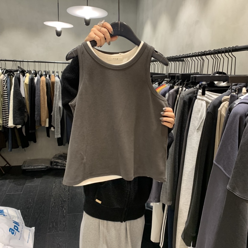 TUG東大門㊣代購女裝新品休閑熱賣職業推薦吊帶背心不含內搭TUG吊帶/背心