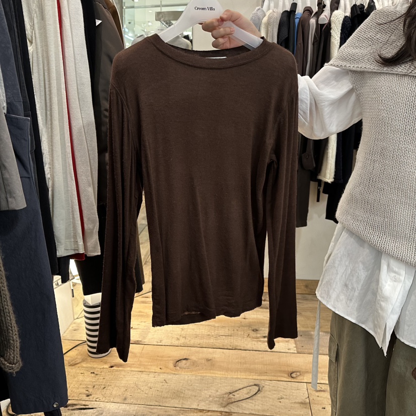 CREAM VILLA東大門㊣代購女士新品真品長袖T恤CREAMVILLA長袖T恤圖色3