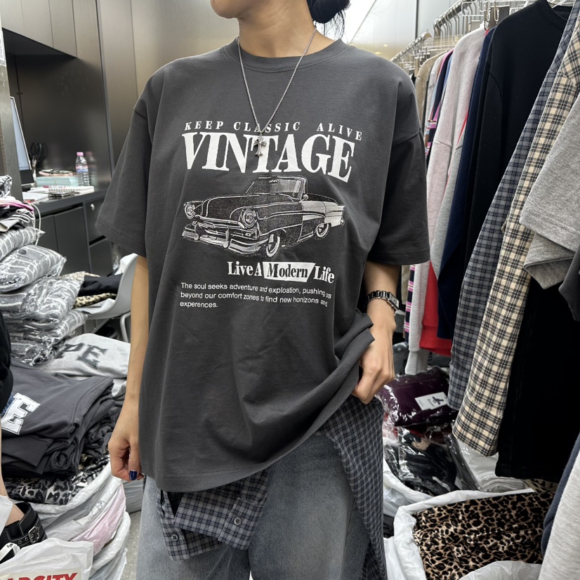 MADCITY韓國代購㊣女士新品25秋冬人氣熱賣推薦職業休閑T恤MADCITYT恤