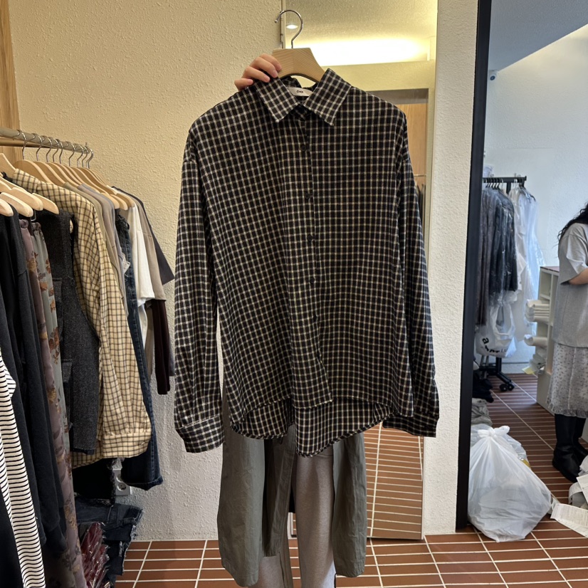 CHOI-L韓國直郵㊣女裝新品25秋冬真品熱賣休閑時尚襯衫蕾絲衫CHOI襯衫/蕾絲衫圖色3