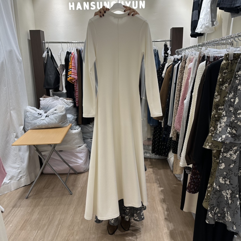 HANSUNGHYUN東大門㊣代購女士新款人氣熱賣時尚推薦職業連衣裙HANSUNGHYUN連衣裙