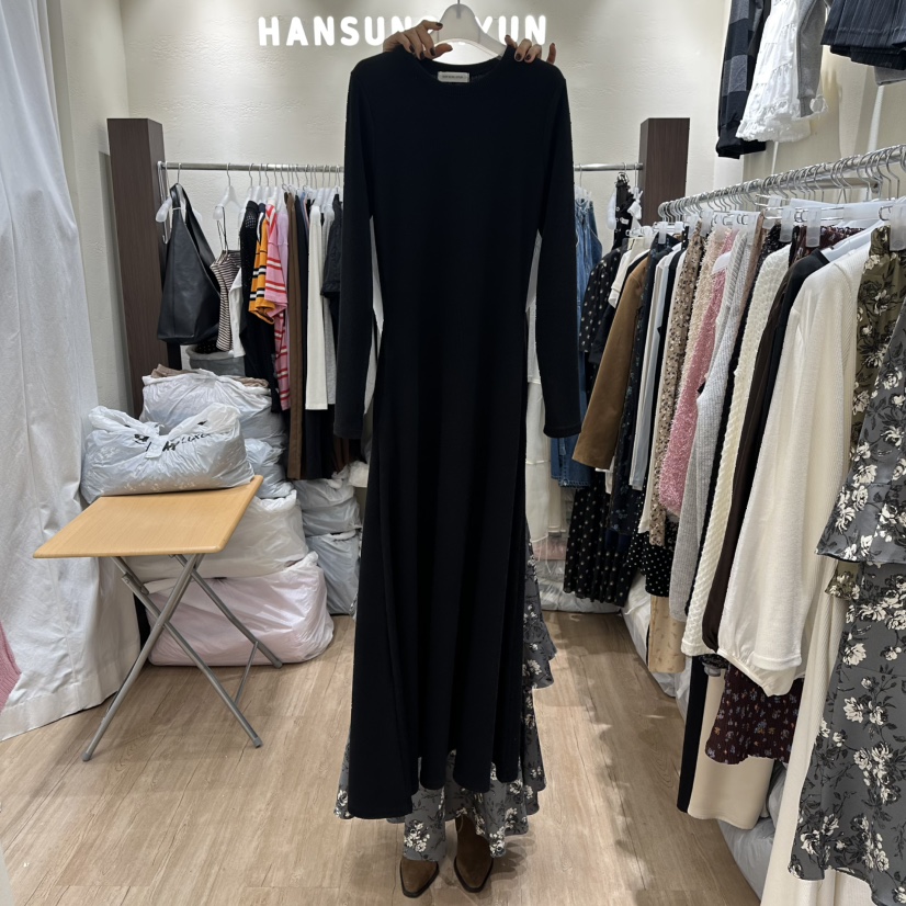 HANSUNGHYUN東大門㊣代購女士新款人氣熱賣時尚推薦職業連衣裙HANSUNGHYUN連衣裙圖色2