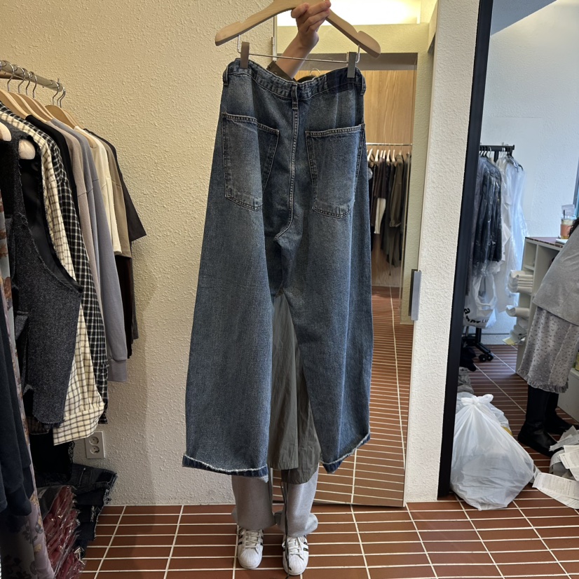CHOI-L東大門㊣直郵女士新品熱賣休閑真品人氣時尚25秋冬牛仔褲CHOI牛仔褲