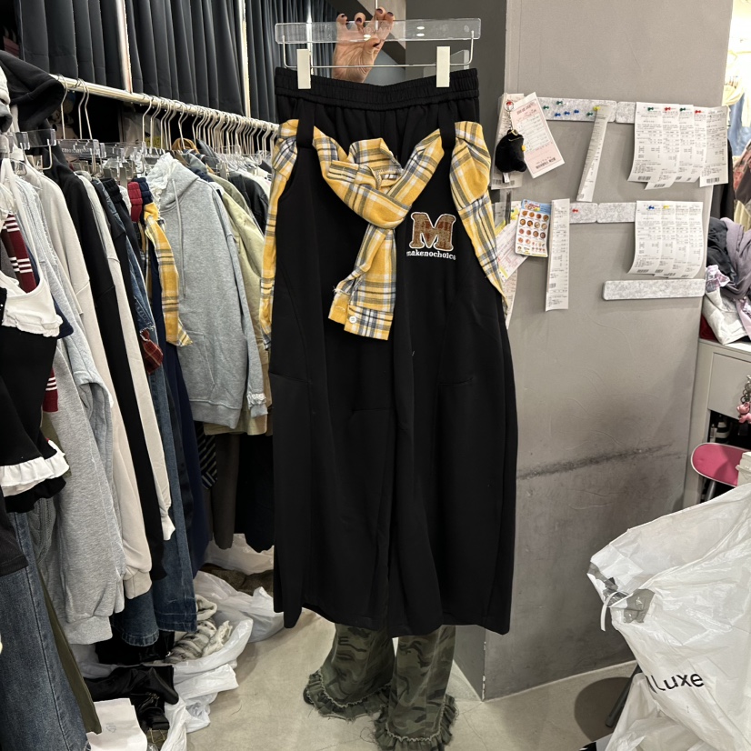 MOMAZU韓國代購㊣女士新款25秋冬時尚熱賣人氣套裝兩件套腰帶MOMAZU套裝