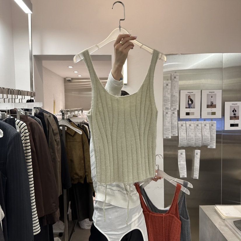WEARABLE-L韓國代購㊣女裝新品休閑25秋冬推薦真品吊帶背心WEARABLE吊帶/背心