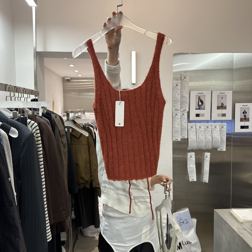 WEARABLE-L韓國代購㊣女裝新品休閑25秋冬推薦真品吊帶背心WEARABLE吊帶/背心圖色3