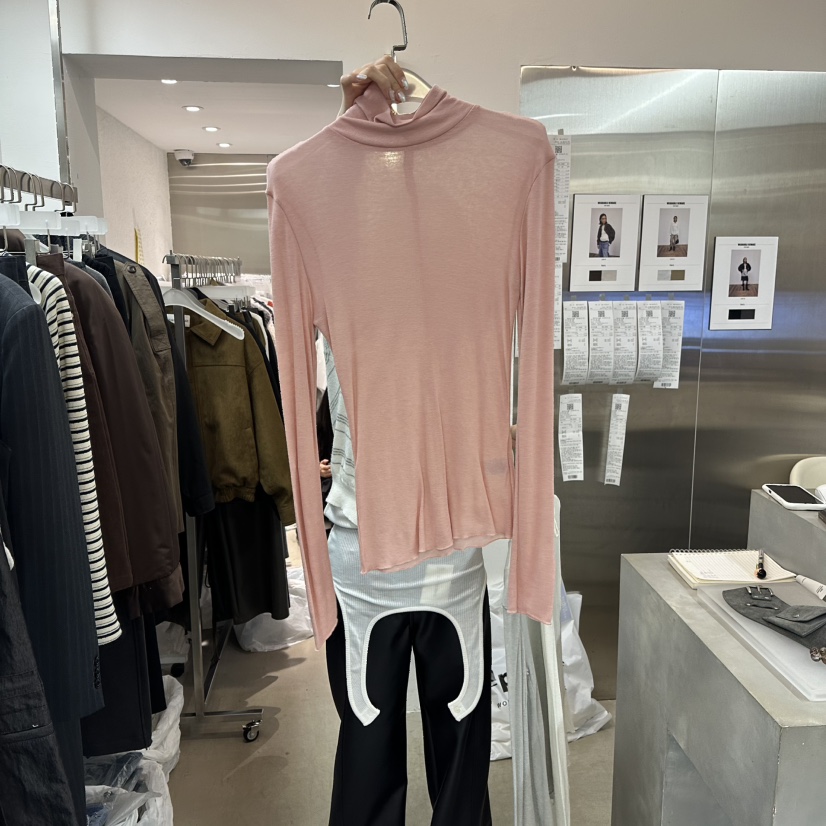 WEARABLE-L韓國直郵㊣女裝新品職業人氣真品推薦休閑長袖T恤WEARABLE長袖T恤圖色1