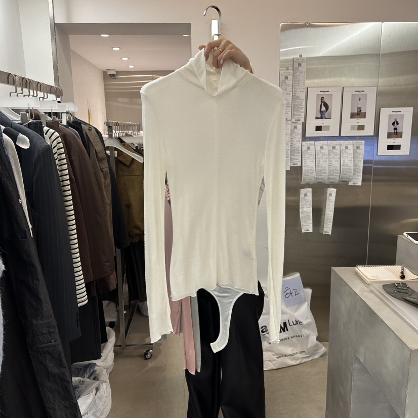 WEARABLE-L韓國直郵㊣女裝新品職業人氣真品推薦休閑長袖T恤WEARABLE長袖T恤圖色2