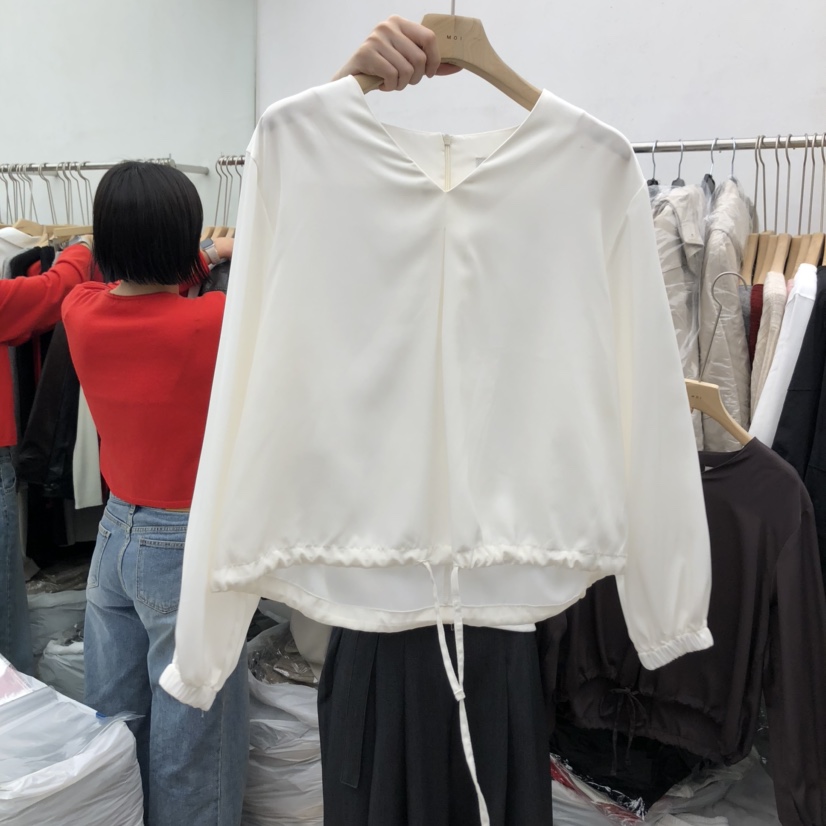 MOI-A韓國直郵㊣女士新品真品時尚人氣推薦25秋冬襯衫蕾絲衫MOI-A襯衫/蕾絲衫圖色1