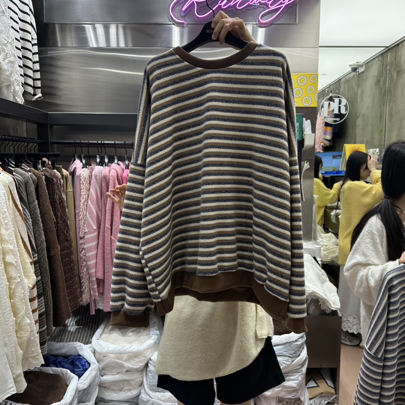 RUNWAY-런웨이東大門㊣實拍女士新品真品推薦職業休閑衛衣RUNWAY衛衣圖色3