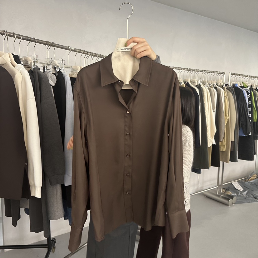 DOUBLE STANDARD/LE SMOKING/MAISONSTAFF韓國代購㊣女士新品熱賣襯衫蕾絲衫MAISONSTAFF襯衫/蕾絲衫