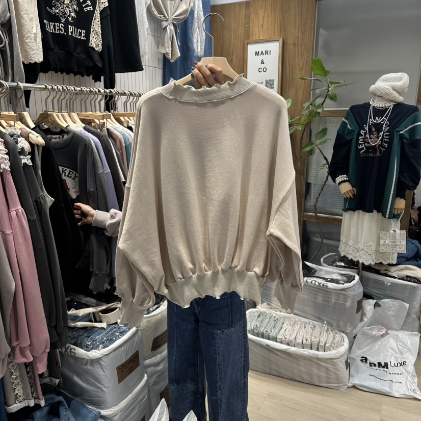 MARI CO韓國直郵㊣女裝新品熱賣人氣時尚推薦休閑25秋冬衛衣MARI CO衛衣