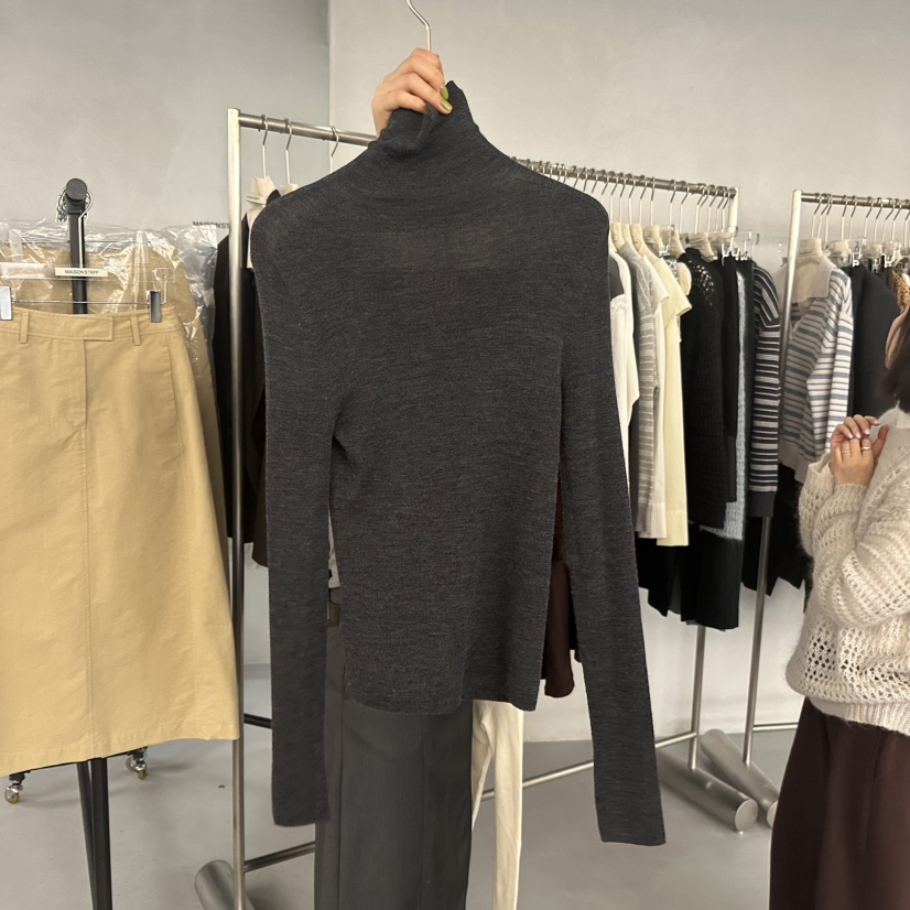 DOUBLE STANDARD/LE SMOKING/MAISONSTAFF東大門㊣實拍女士新品25秋冬針織衫MAISONSTAFF針織衫