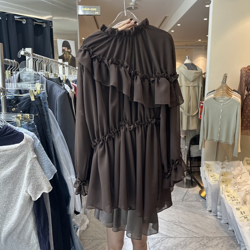 CHEAP-CHIC東大門㊣直郵女裝新款真品人氣推薦25秋冬連衣裙CHEAP-CHIC/CHARLES THE SECOND連衣裙圖色2
