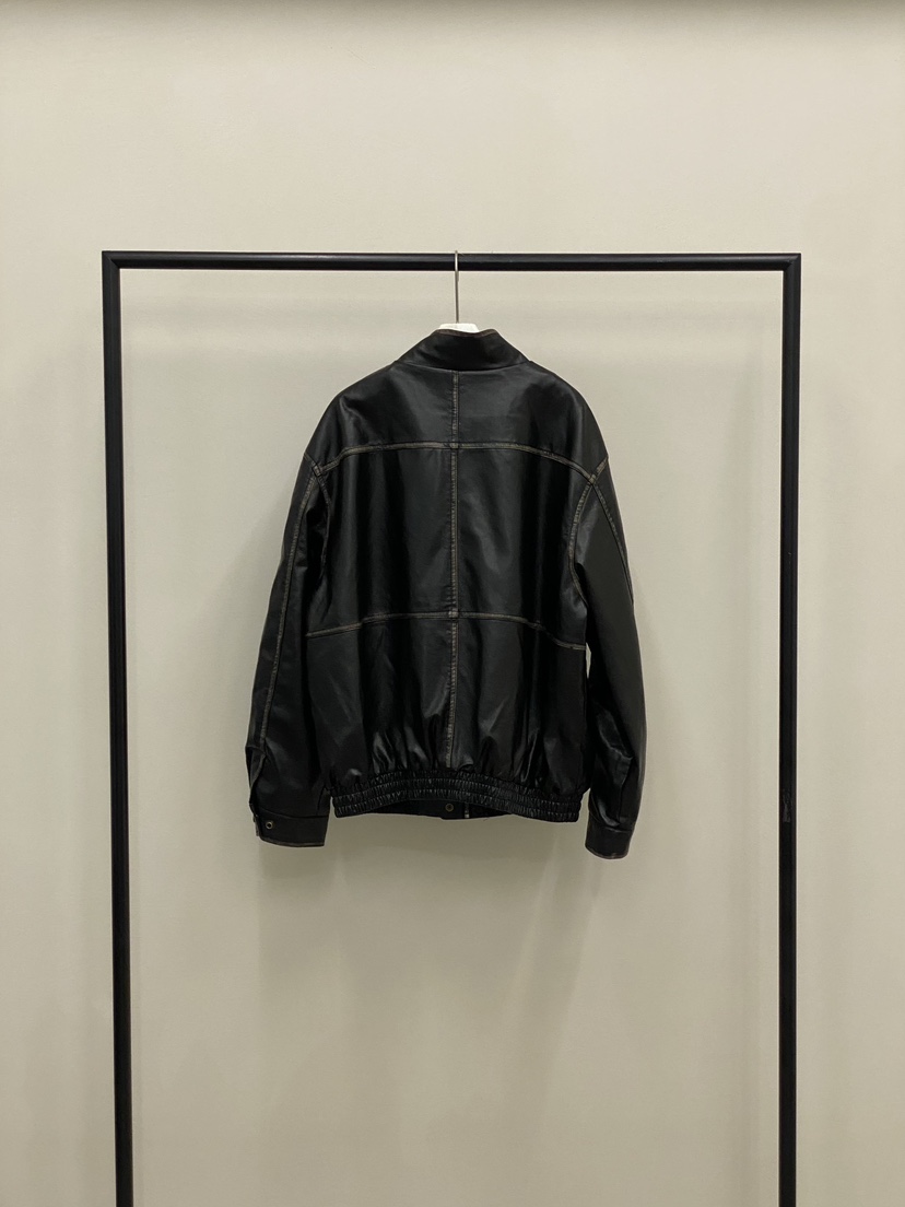 MUCH MORE韓國代購㊣女裝新品推薦25秋冬熱賣真品夾克皮革MUCH MORE夾克