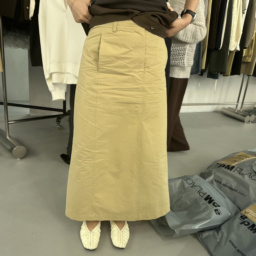 DOUBLE STANDARD/LE SMOKING/MAISONSTAFF東大門㊣實拍女士新品人氣長裙MAISONSTAFF長裙