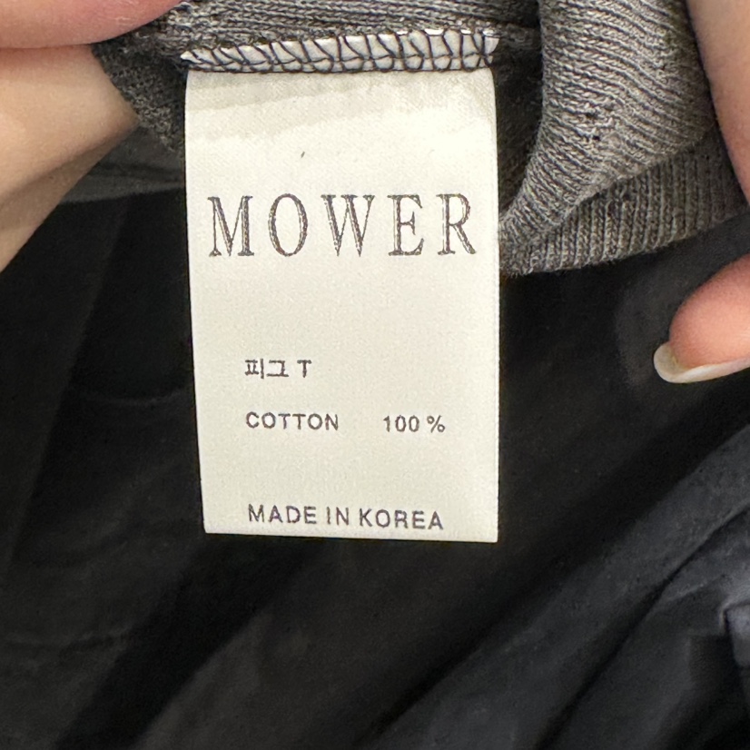 MOWER韓國代購㊣女士新品真品25秋冬人氣熱賣休閑職業長袖T恤MOWER長袖T恤