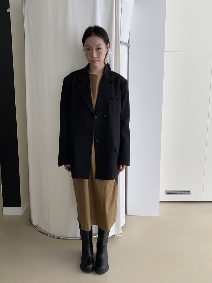 LOVE MY SANTA韓國代購㊣女士新款熱賣休閑職業連衣裙口袋Santa/LOVE MY SANTA連衣裙