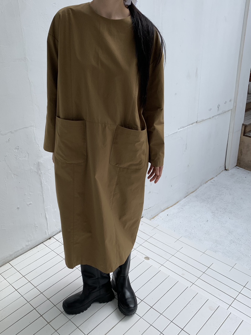 LOVE MY SANTA韓國代購㊣女士新款熱賣休閑職業連衣裙口袋Santa/LOVE MY SANTA連衣裙