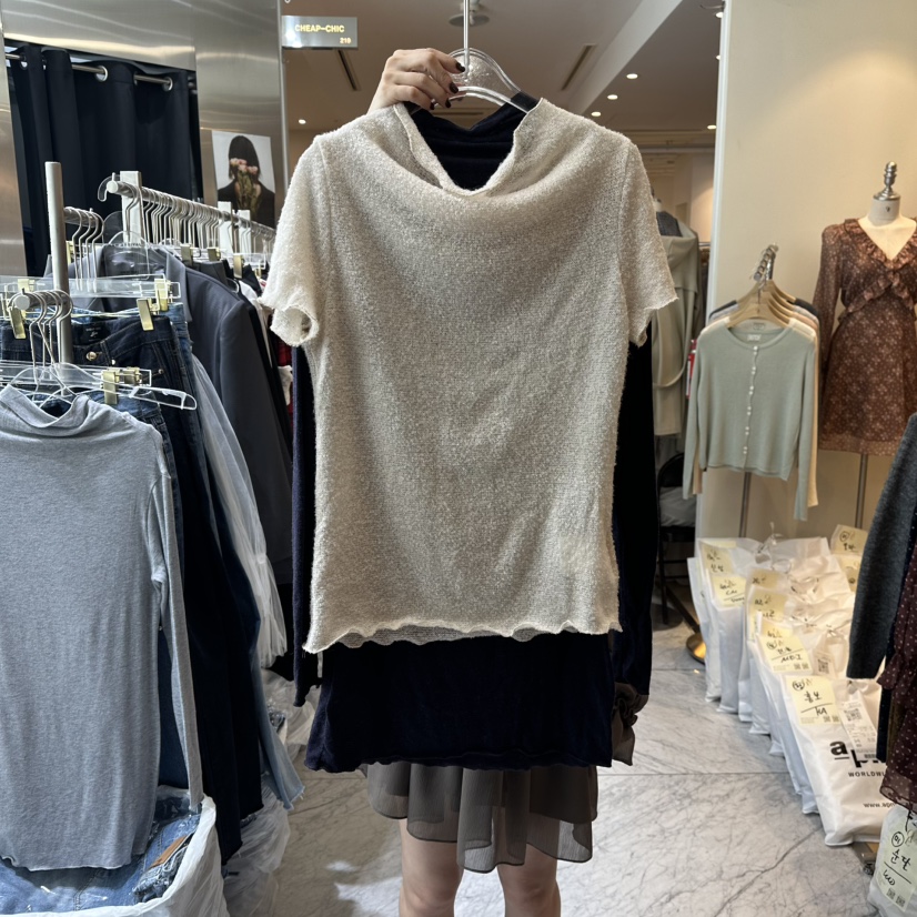 CHEAP-CHIC東大門㊣代購女裝新款時尚真品25秋冬針織衫套裝CHEAP-CHIC/CHARLES THE SECOND針織衫圖色2