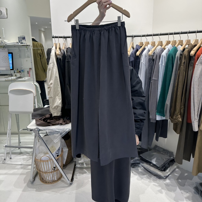MOWER東大門㊣代購女裝新品推薦職業真品25秋冬休閑時尚長裙MOWER長裙