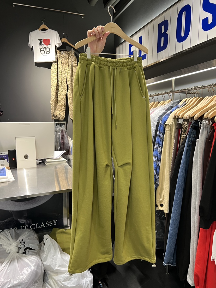 EL BOSQUE韓國直郵㊣女士新品時尚25秋冬推薦真品人氣休閑褲EL BOSQUE休閑褲圖色2