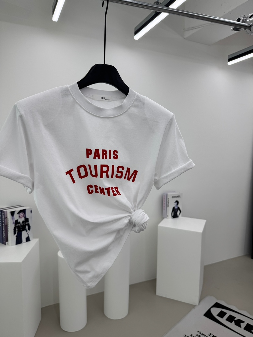 RED-A東大門㊣代購女士新品推薦職業時尚熱賣休閑人氣真品T恤RED-AT恤圖色1