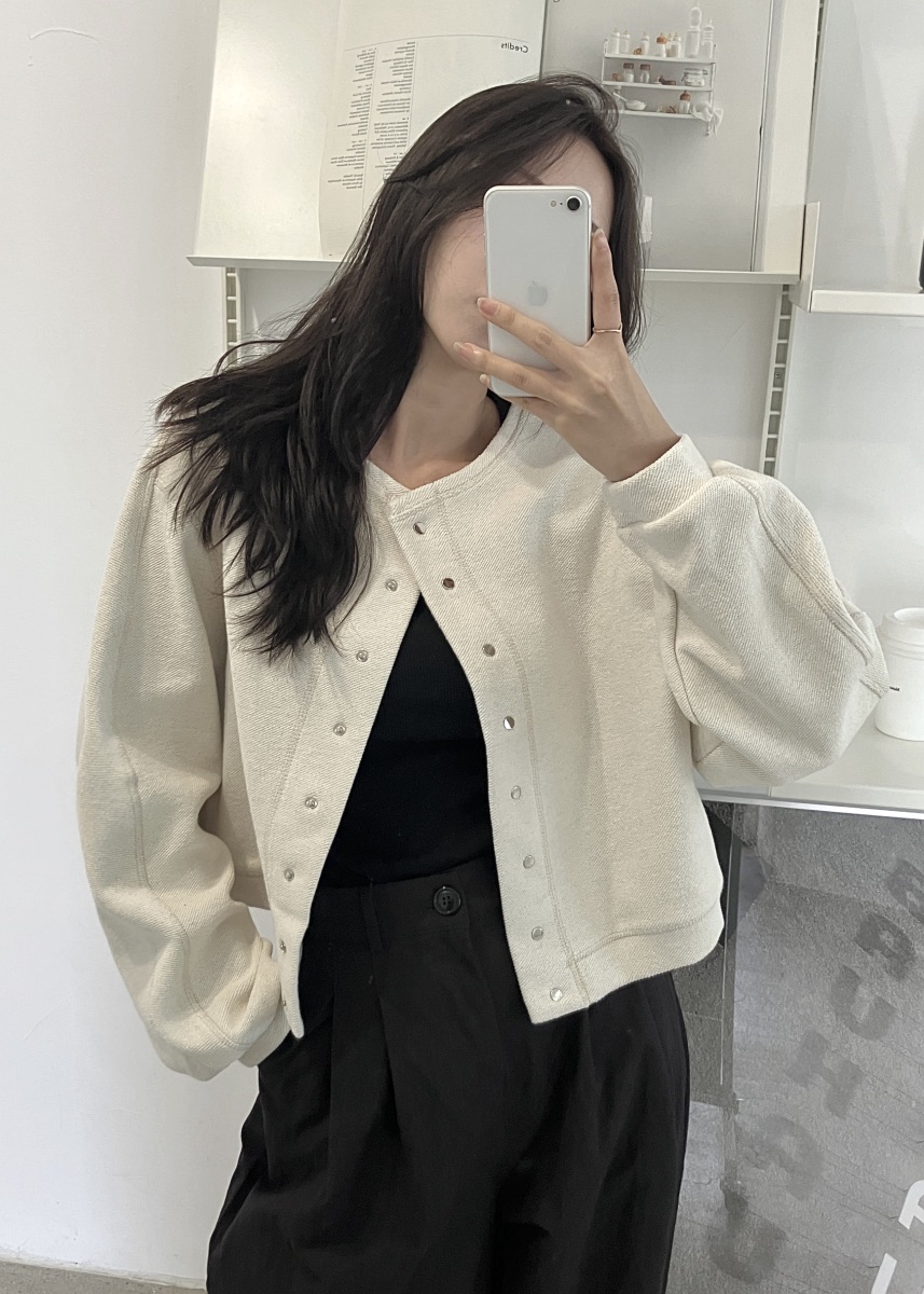 CLASSY-O韓國代購㊣女裝新品熱賣時尚25秋冬休閑推薦夾克開衫CLASSY-O夾克