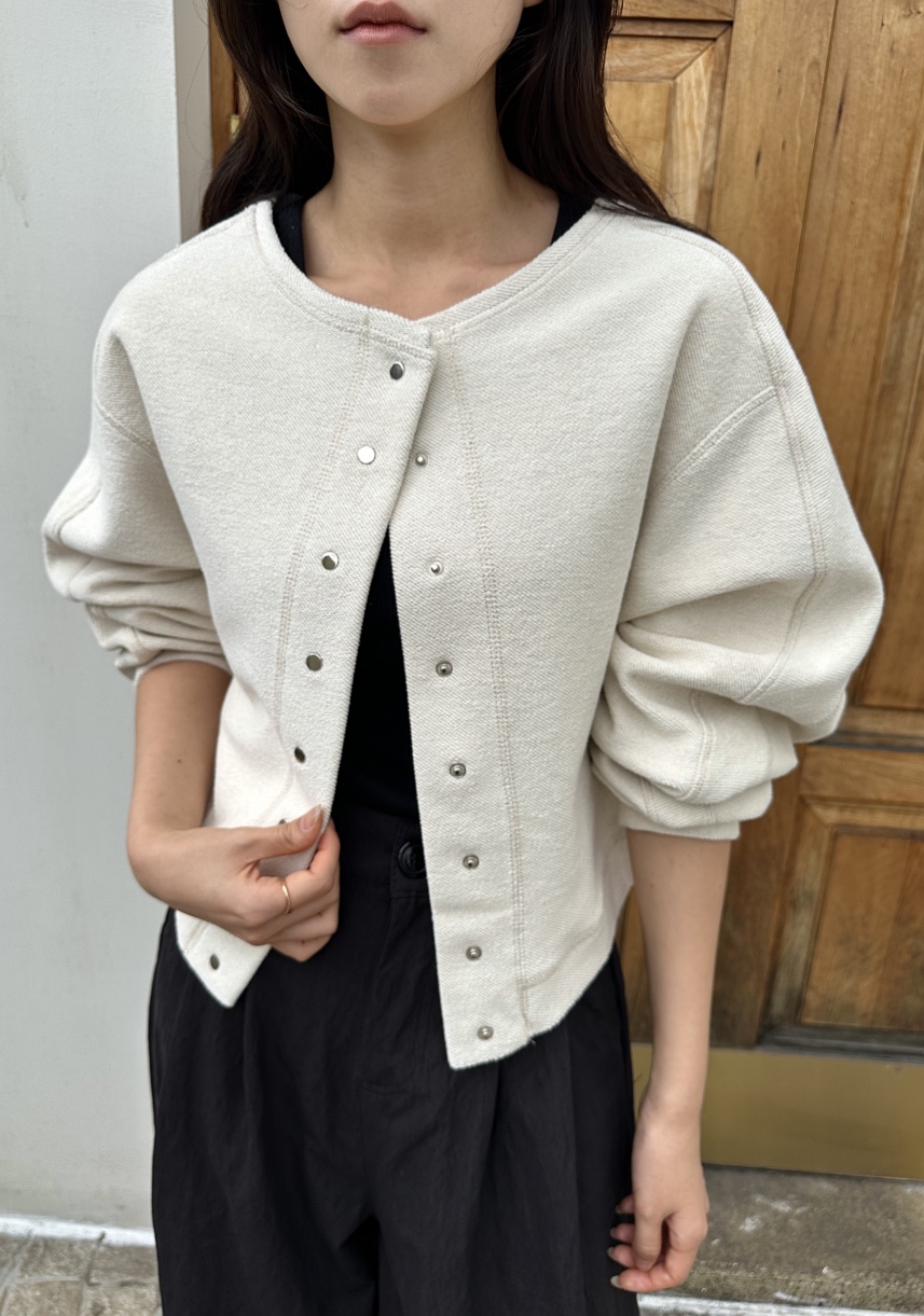 CLASSY-O韓國代購㊣女裝新品熱賣時尚25秋冬休閑推薦夾克開衫CLASSY-O夾克圖色1
