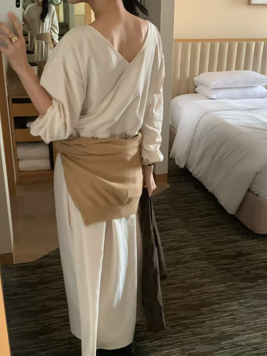 RENOUVEAU東大門㊣實拍女士新款推薦休閑真品時尚熱賣連衣裙RENOUVEAU連衣裙