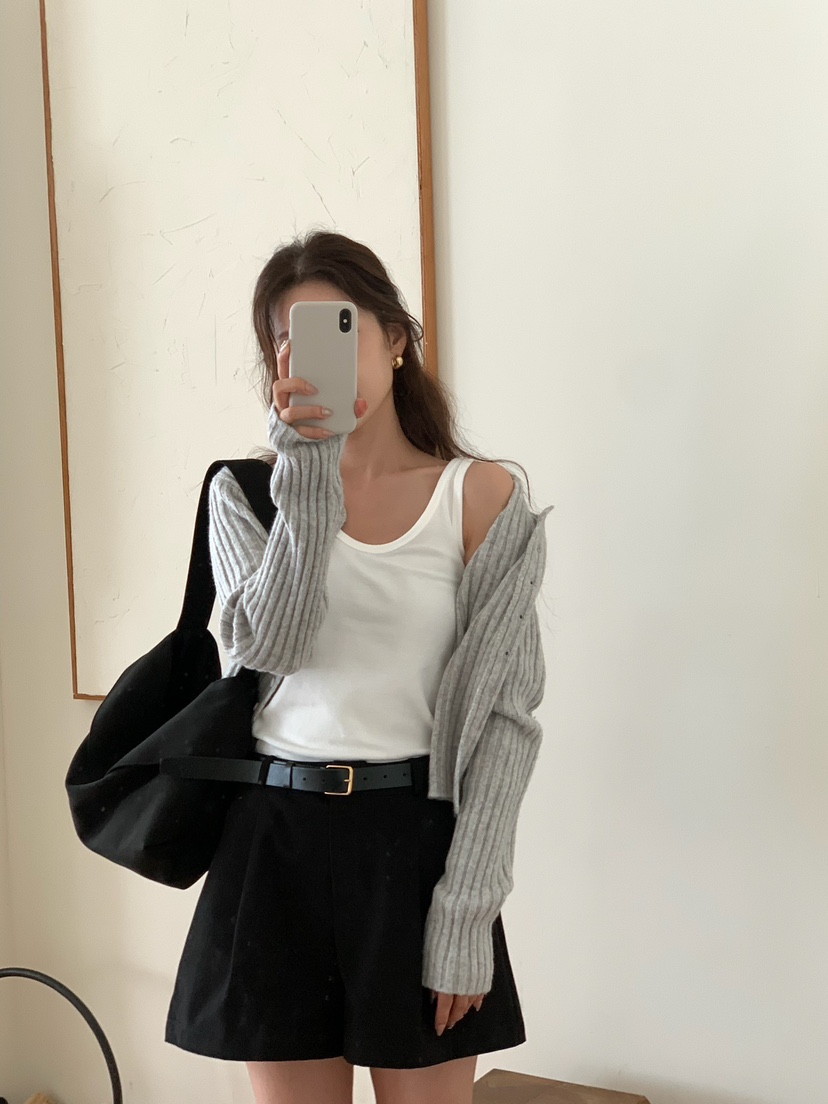 BLEECKER韓國直郵㊣女士新款時尚真品職業推薦25秋冬吊帶背心BLEECKER吊帶/背心