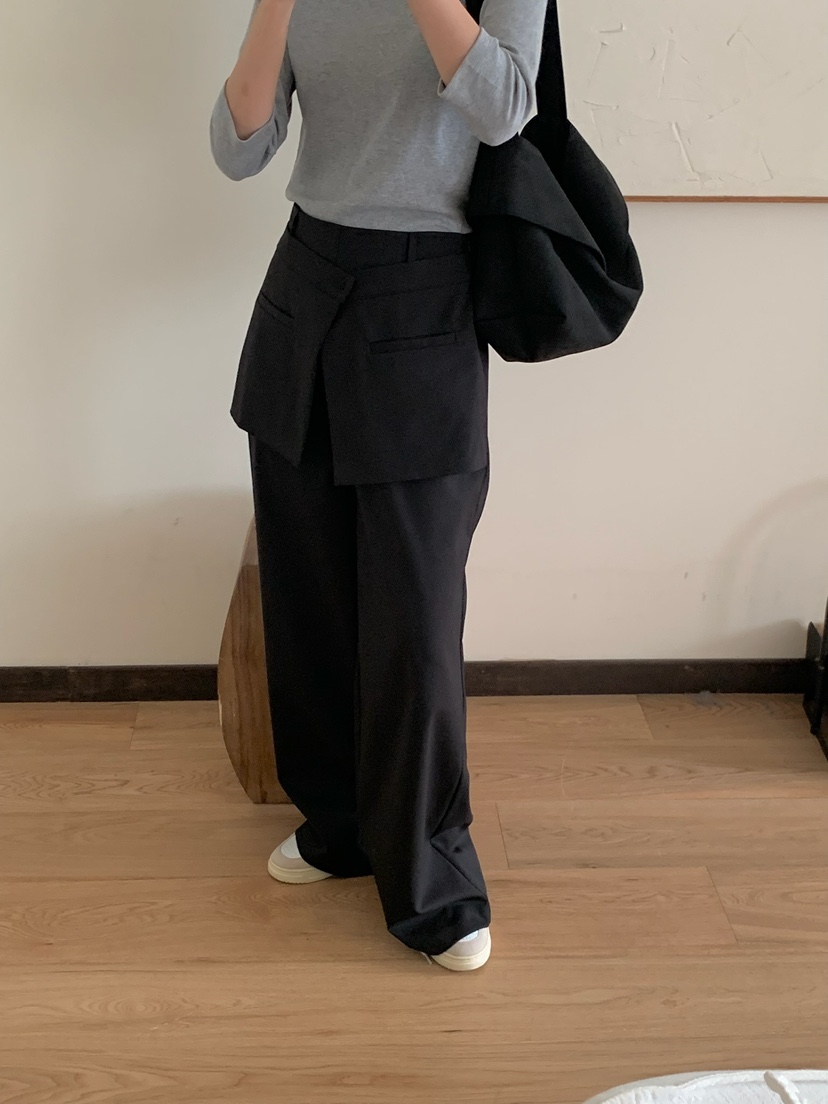 BLEECKER東大門㊣直郵女士新品熱賣職業25秋冬人氣休閑裙褲BLEECKER裙褲
