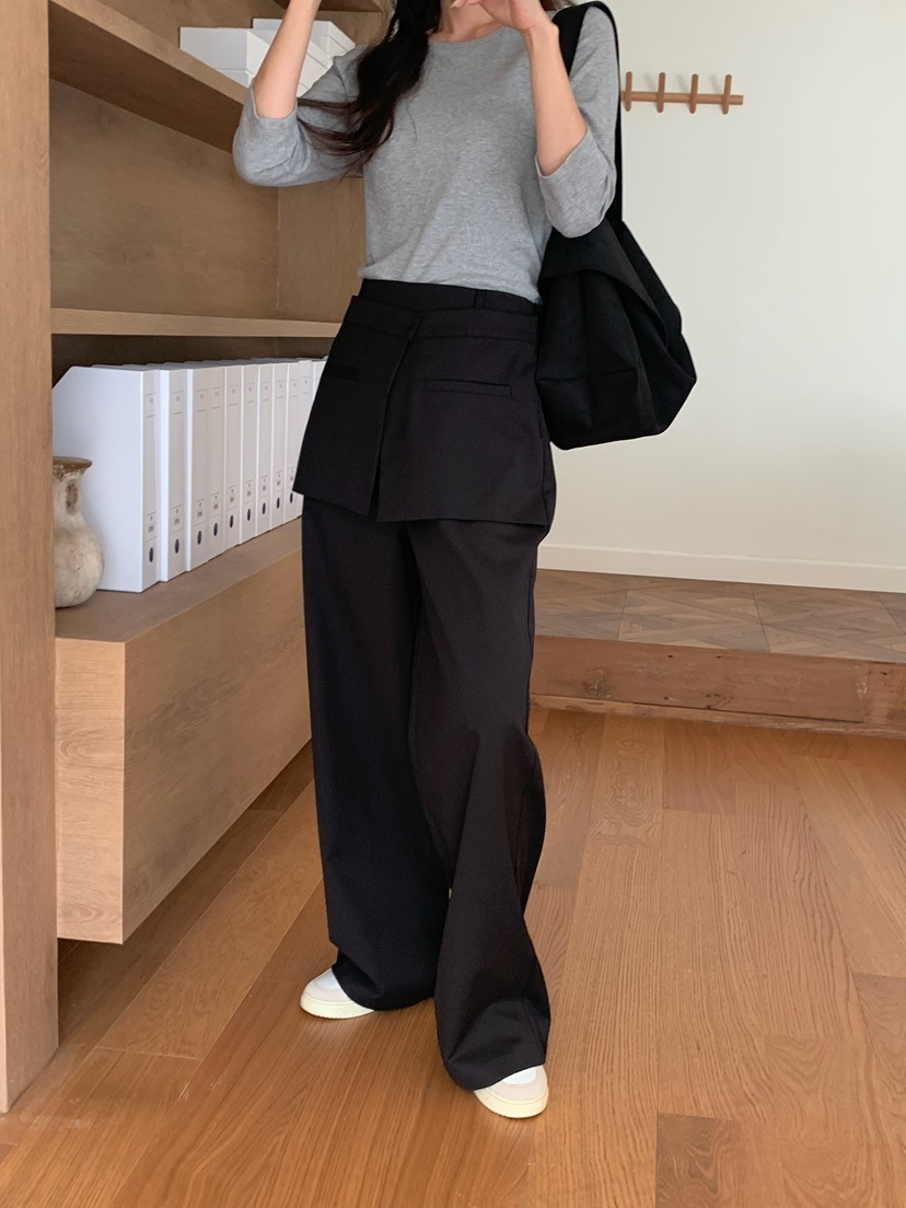 BLEECKER東大門㊣直郵女士新品熱賣職業25秋冬人氣休閑裙褲BLEECKER裙褲