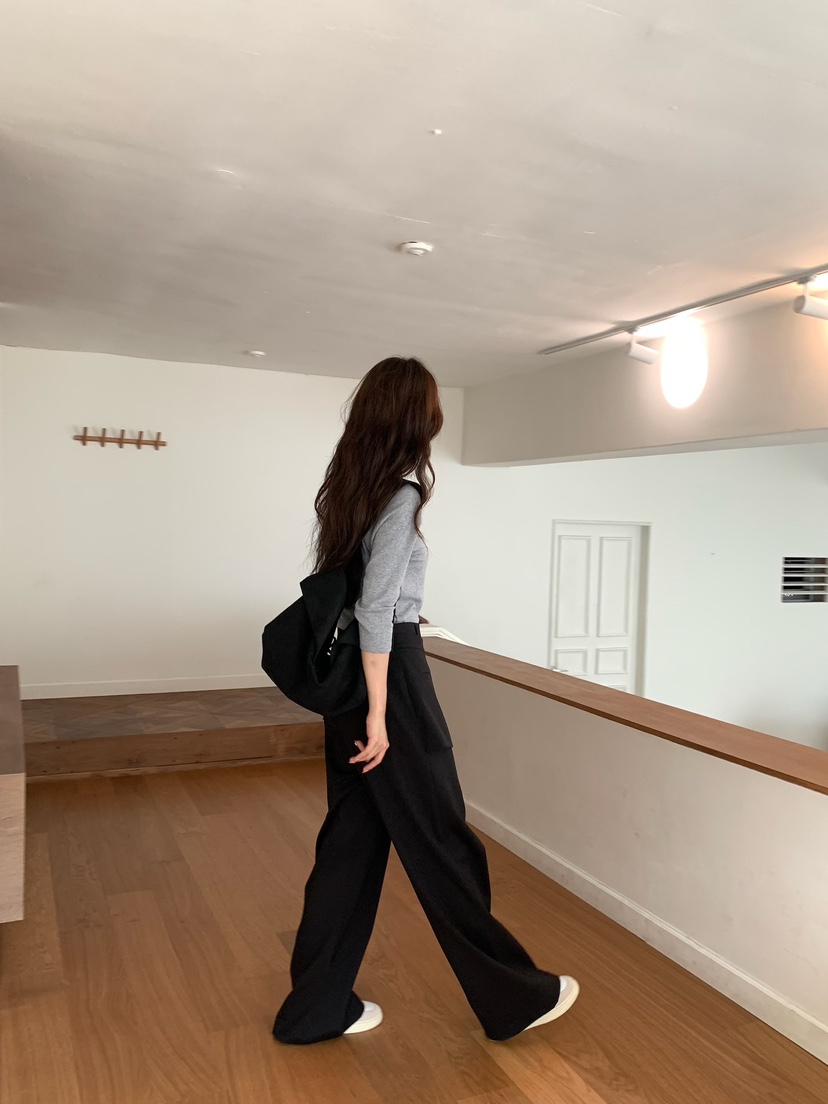 BLEECKER東大門㊣直郵女士新品熱賣職業25秋冬人氣休閑裙褲BLEECKER裙褲